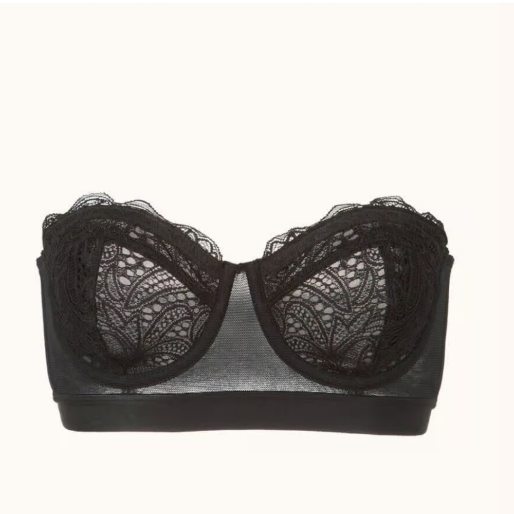 Lively Black Lace Bra